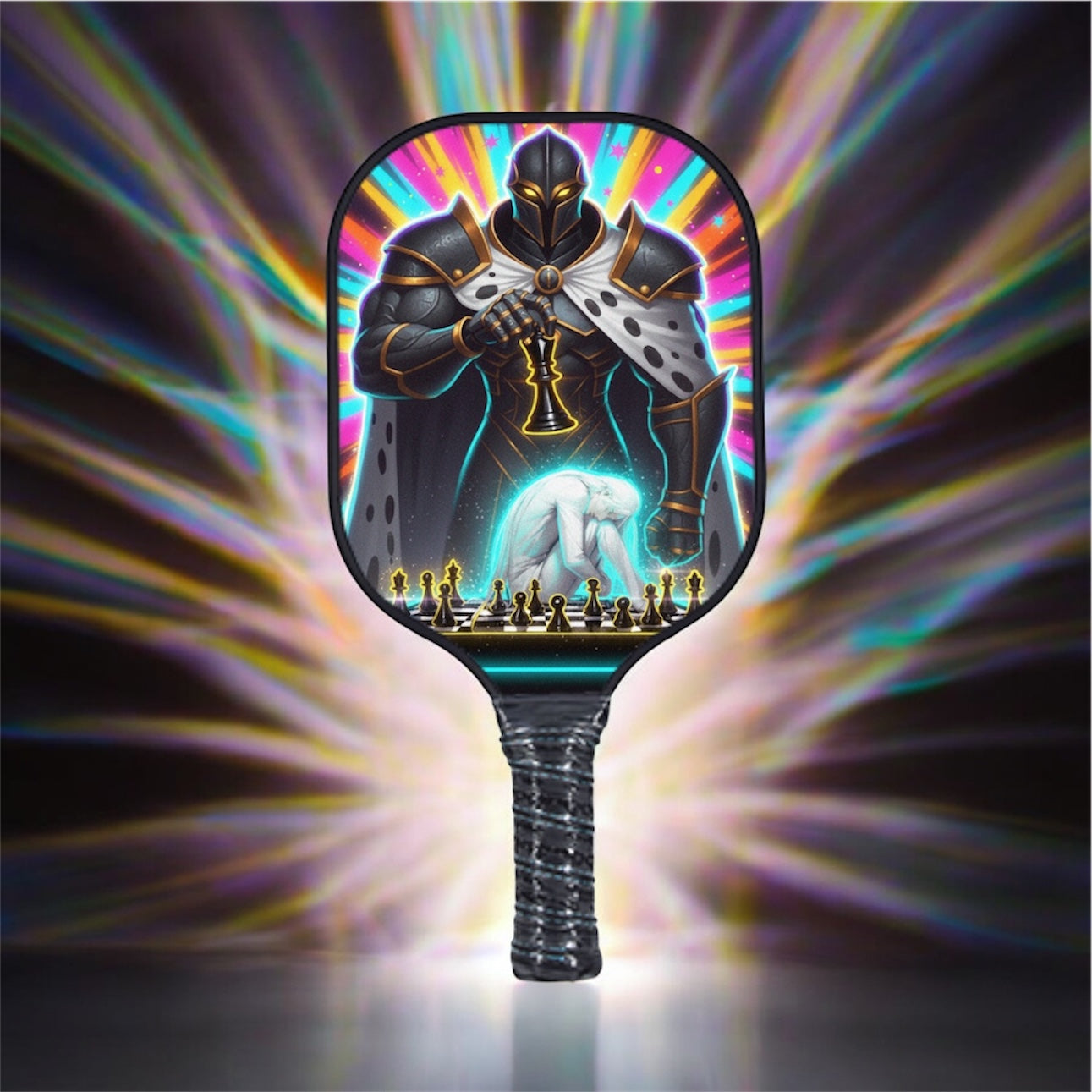 Chess of The Shadowed - Knight - Pickleball Paddle