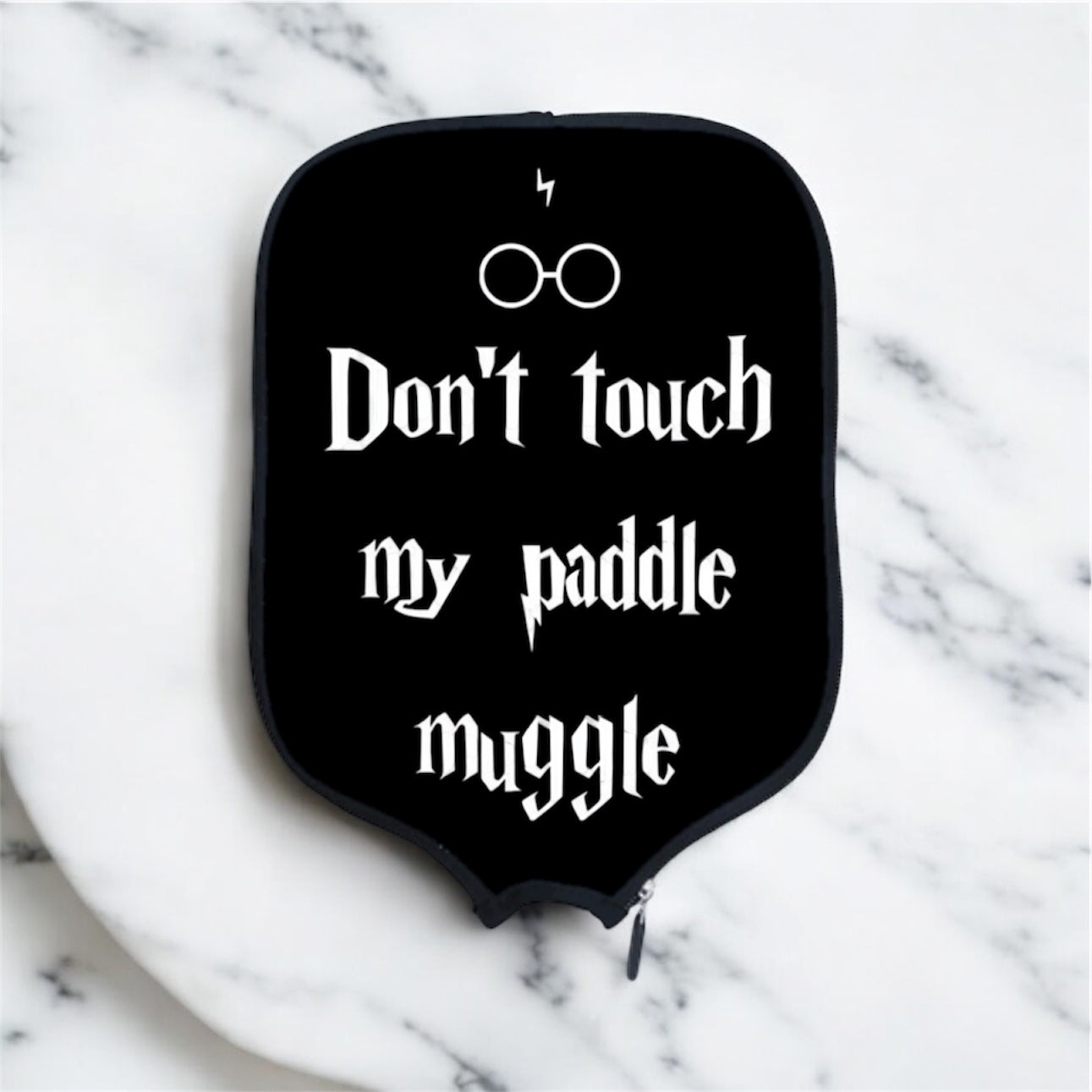 Harry Potter - Don't Touch My Paddle Muggle - Pickleball Paddle Cover