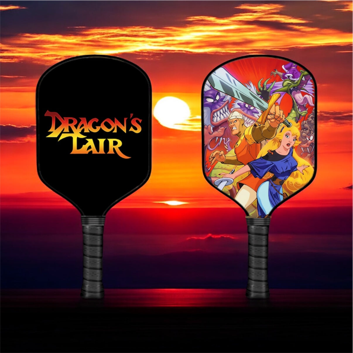 Dragon's Lair - Calculated Chaos - Pickleball Paddle