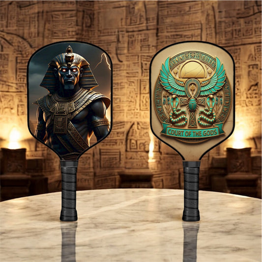 Ancient Egyptian Gods - Min - Pickleball Paddle