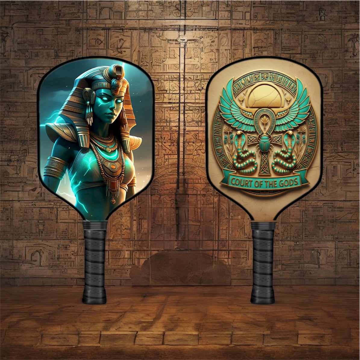 Ancient Egyptian Gods - Nephthys - Pickleball Paddle