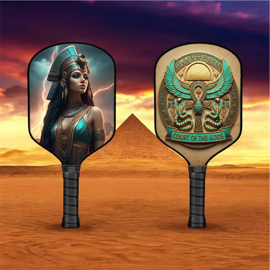 Ancient Egyptian Gods - Mut - Pickleball Paddle