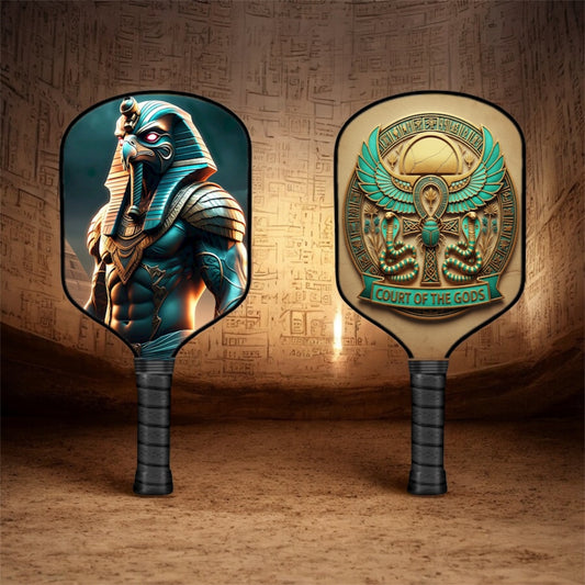 Ancient Egyptian Gods - Horus - Pickleball Paddle