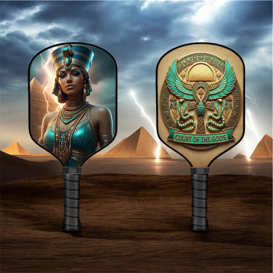 Ancient Egyptian Gods - Isis - Pickleball Paddle