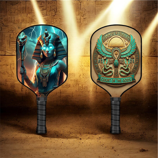 Ancient Egyptian Gods - Wadjet - Pickleball Paddle