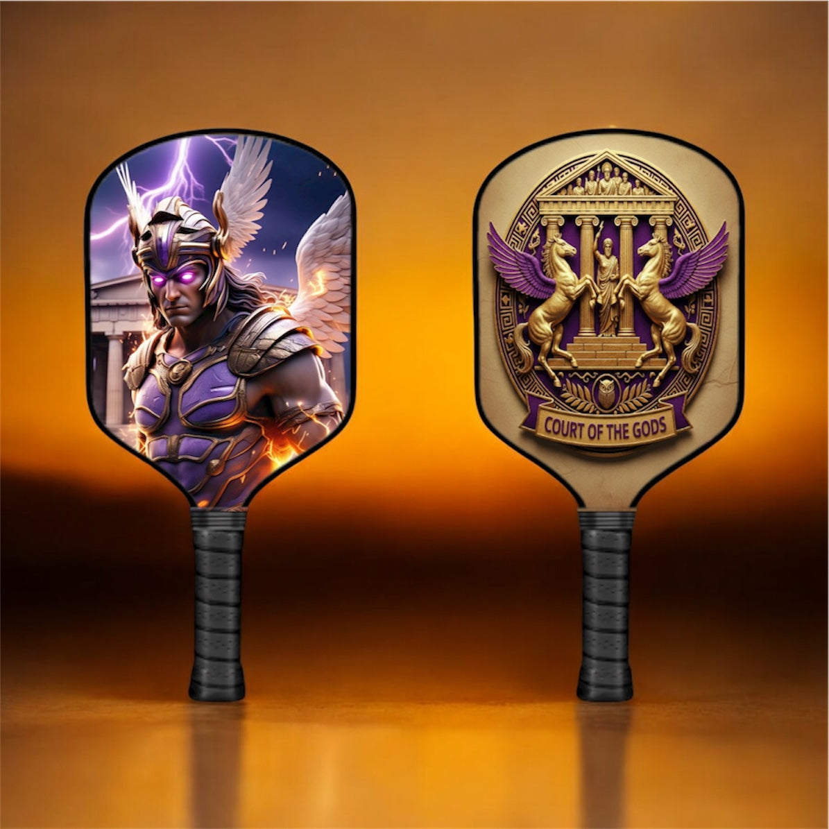 Hermes - Mythological Gods - Pickleball Paddle