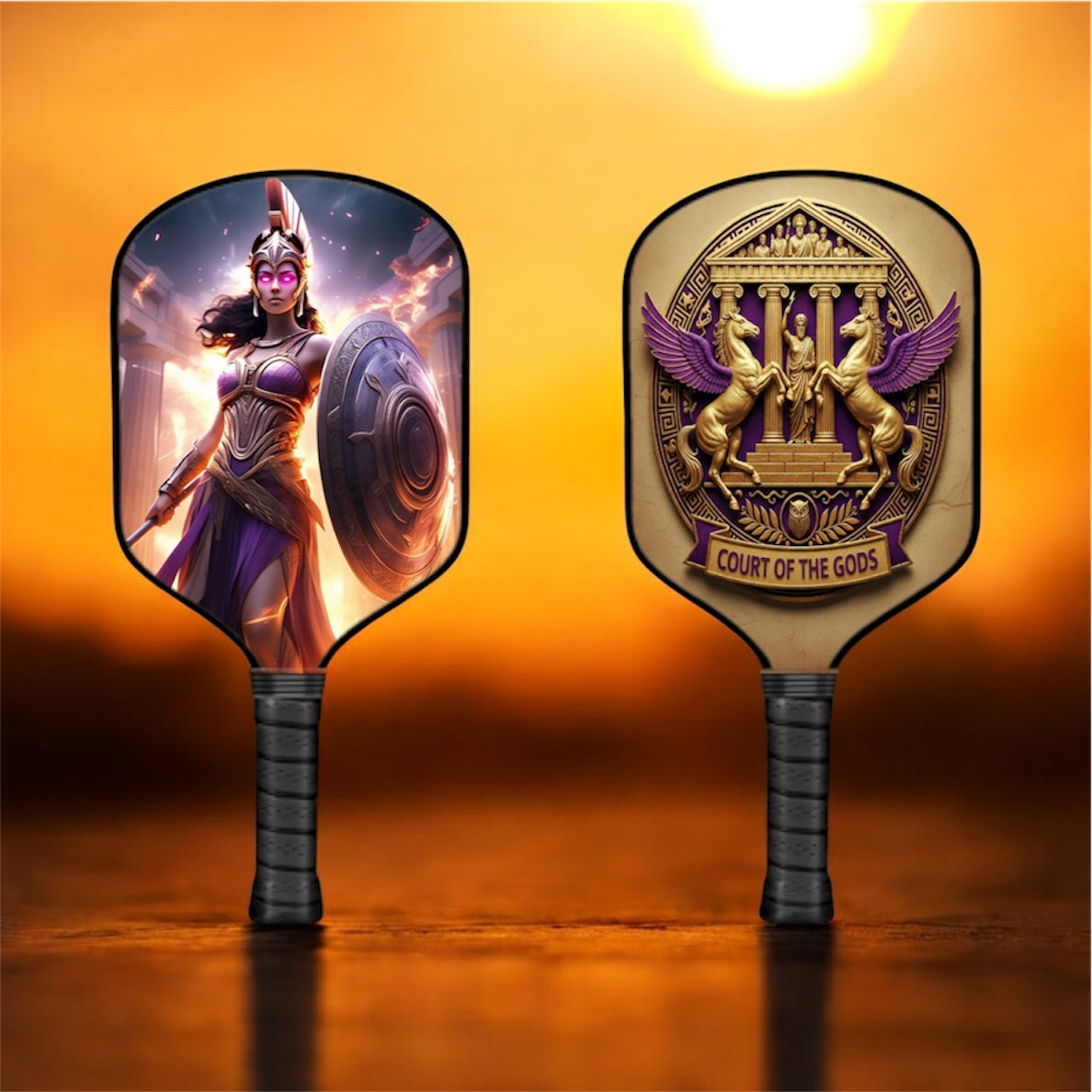 Athena - Mythological Gods - Pickleball Paddle