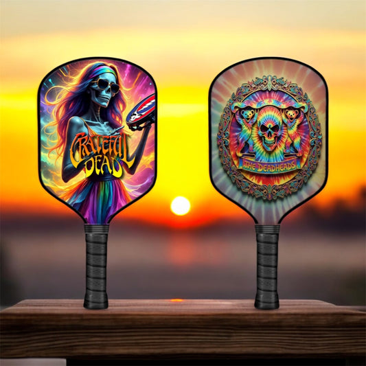 Grateful Dead - Stella Blue - Deadheads - Pickleball Paddle
