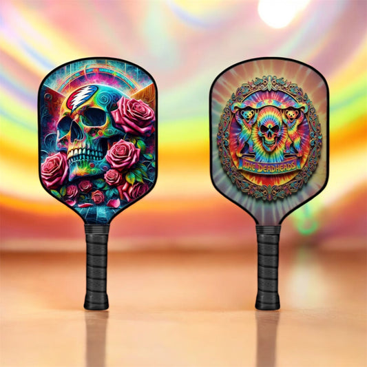 Grateful Dead - Stealie For Life - Pickleball Paddle