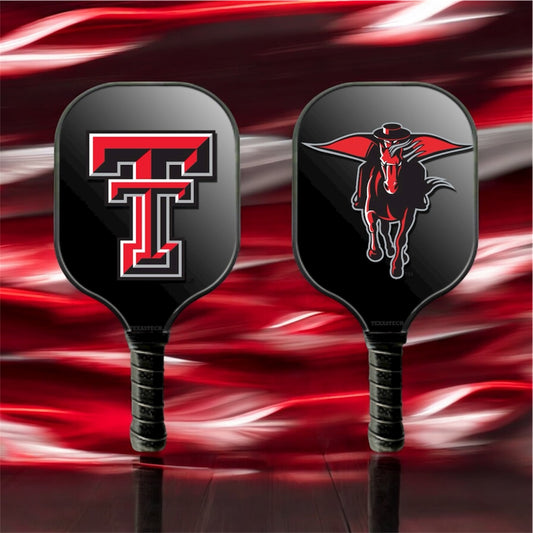 Texas Tech Masked Rider Pickleball Paddle