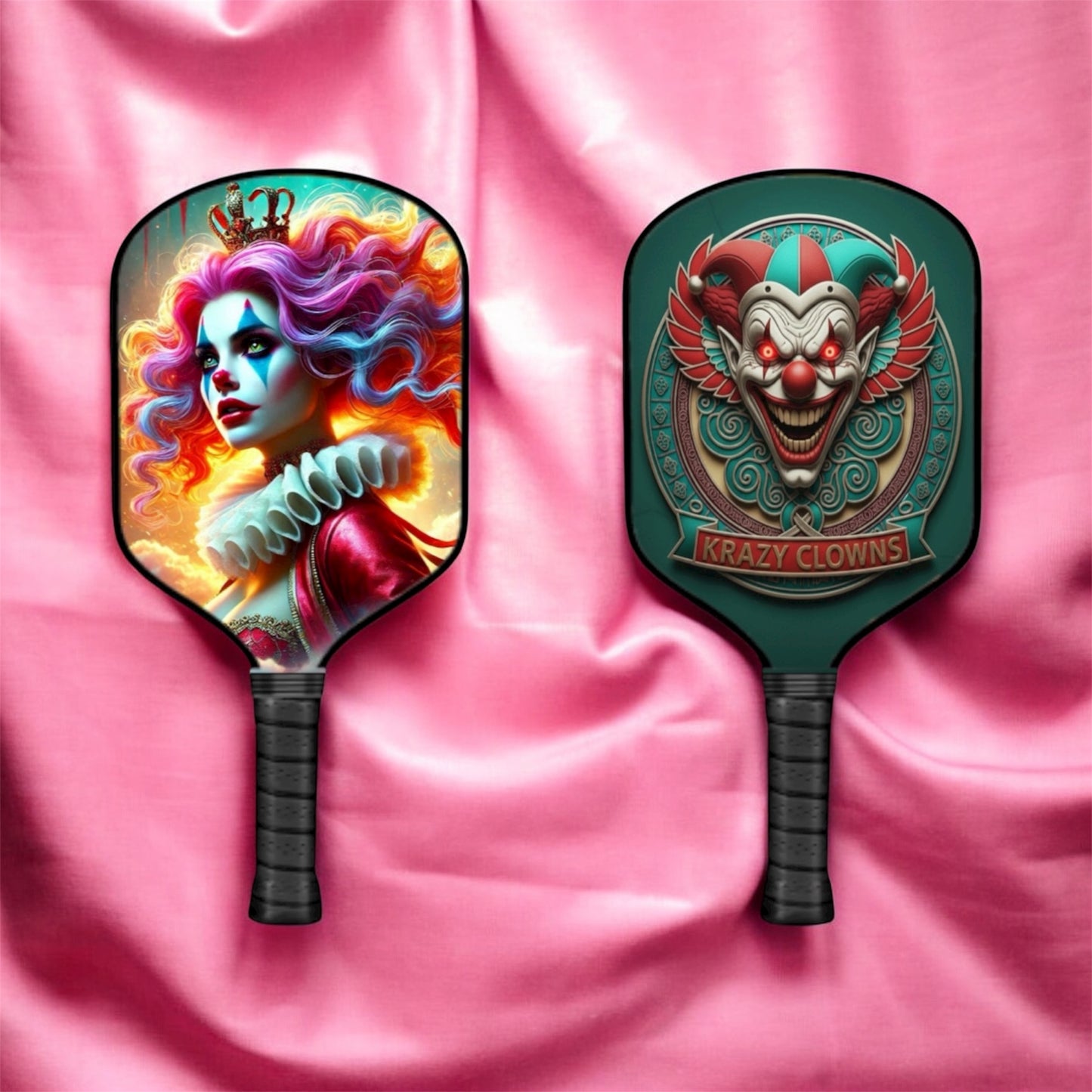Krazy Clowns - Princess Puff - Pickleball Paddle