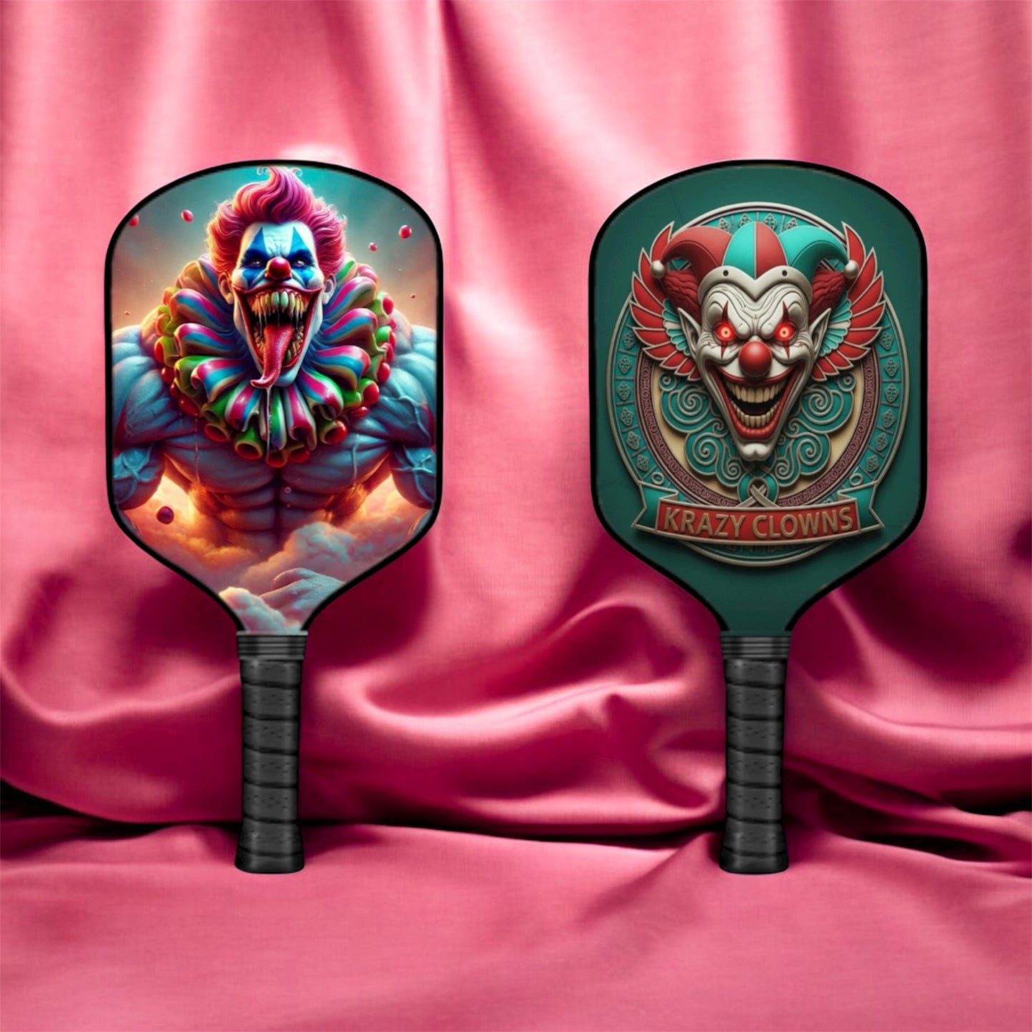 Krazy Clowns - Carnivelle - Pickleball Paddle