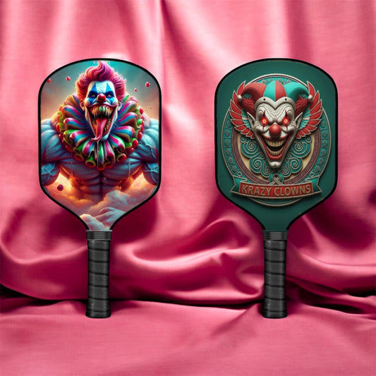 Krazy Clowns - Carnivelle - Pickleball Paddle