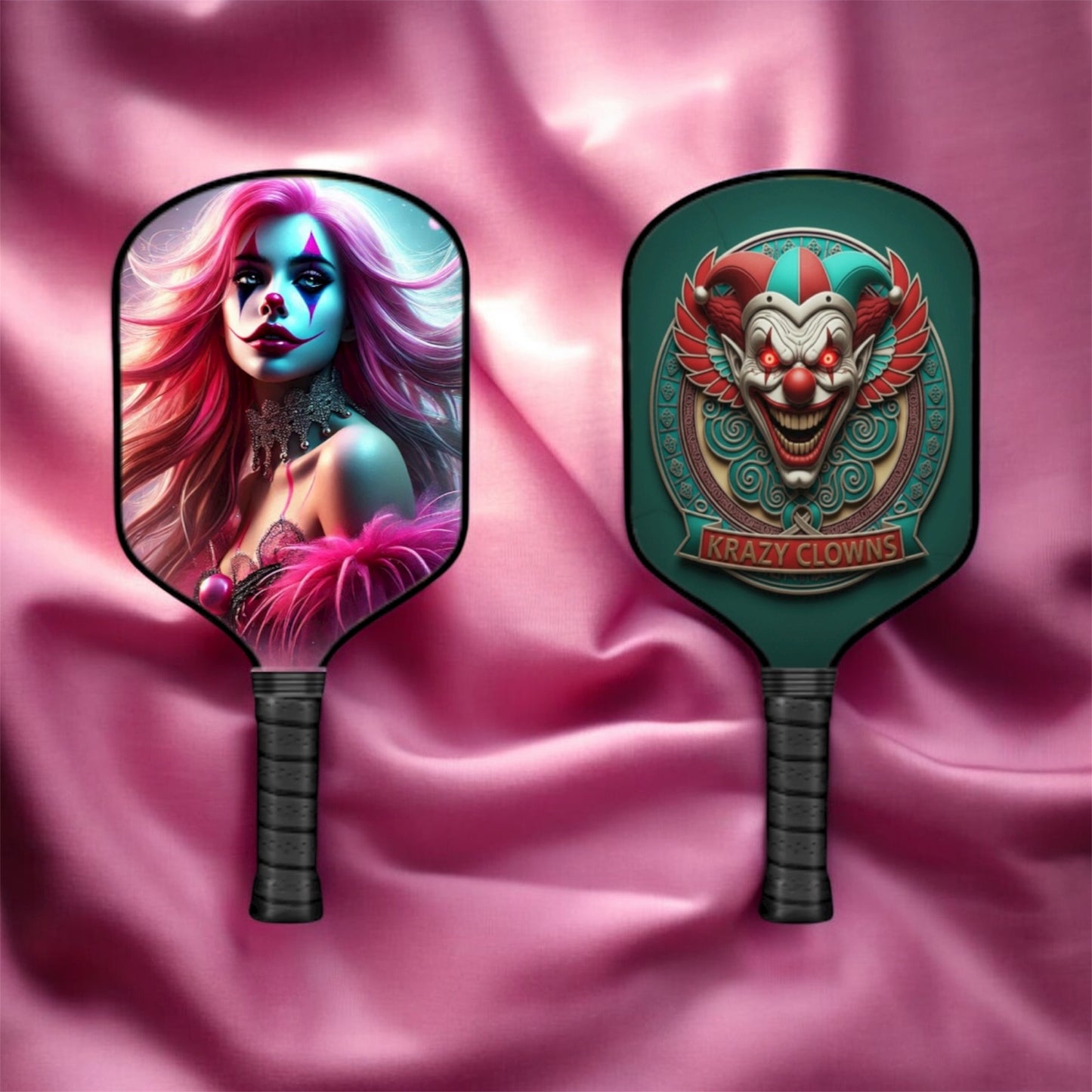 Krazy Clowns - Sad Sally - Pickleball Paddle