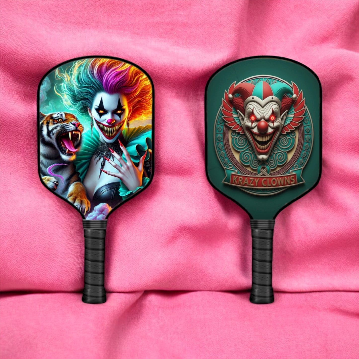 Krazy Clowns - Lucille - Pickleball Paddle