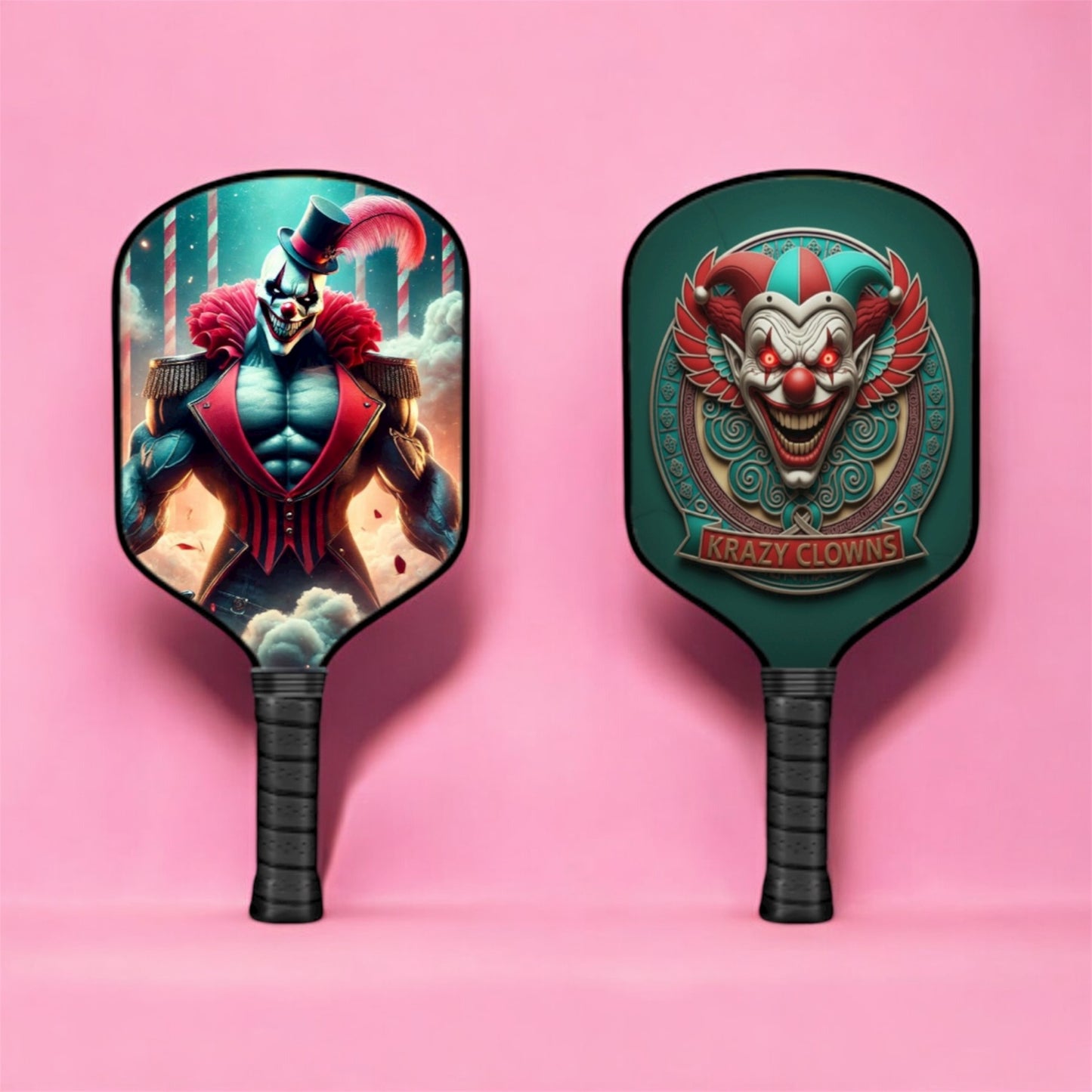 Krazy Clowns - Alffie The Ringmaster - Pickleball Paddle
