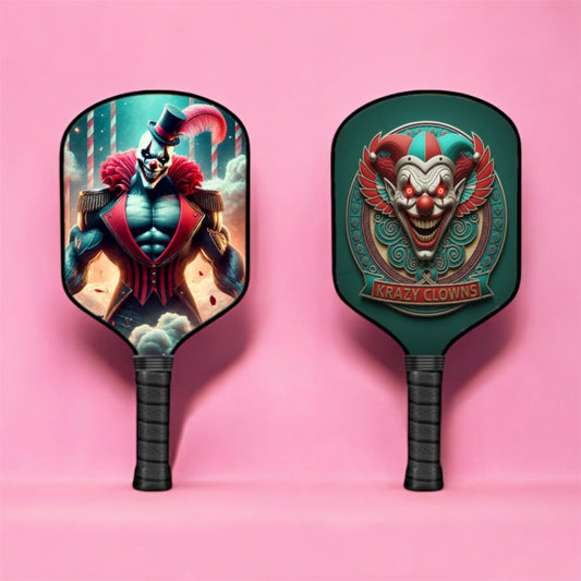 Krazy Clowns - Alffie The Ringmaster - Pickleball Paddle