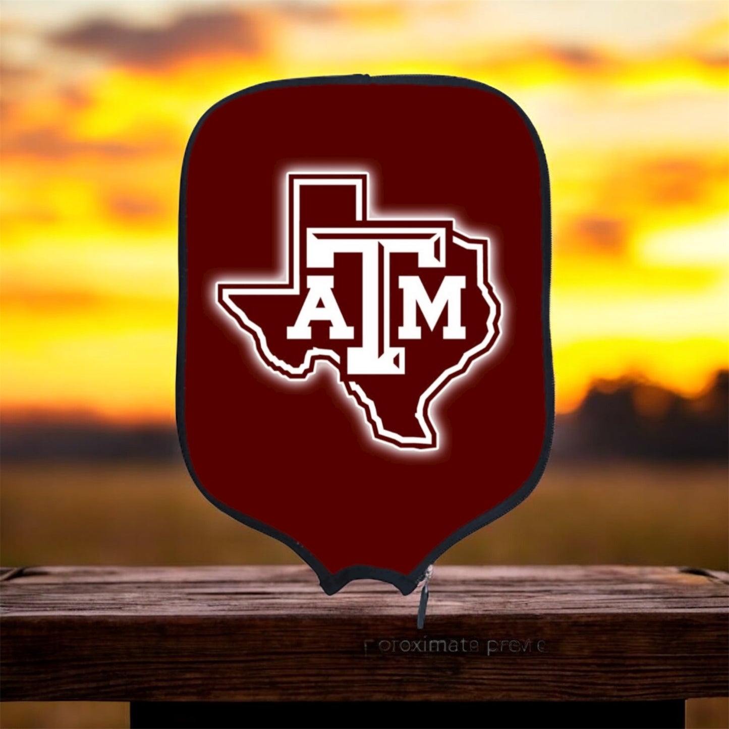 Texas A&M - Classic - Pickleball Paddle Cover
