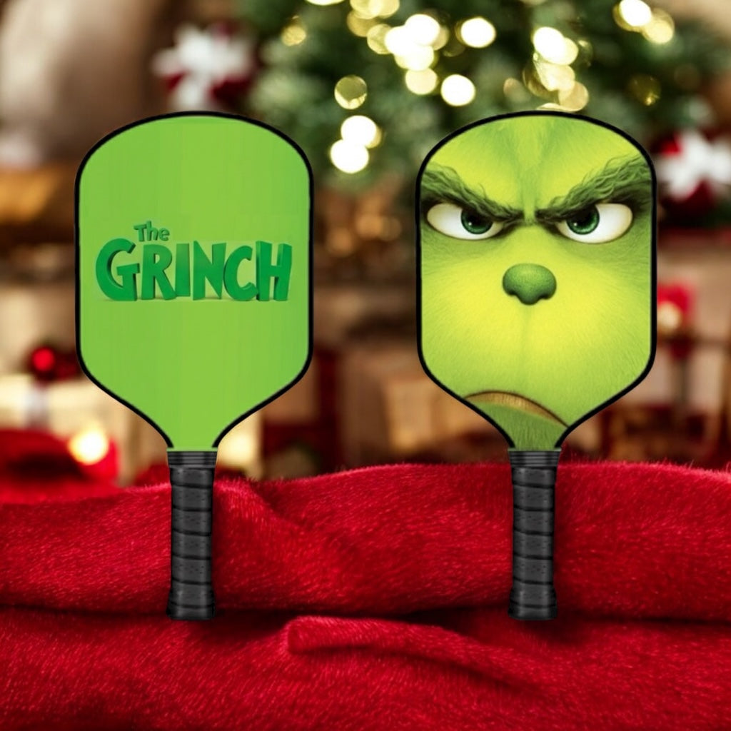 Grinch In Your Face Edition - Pickleball Paddle