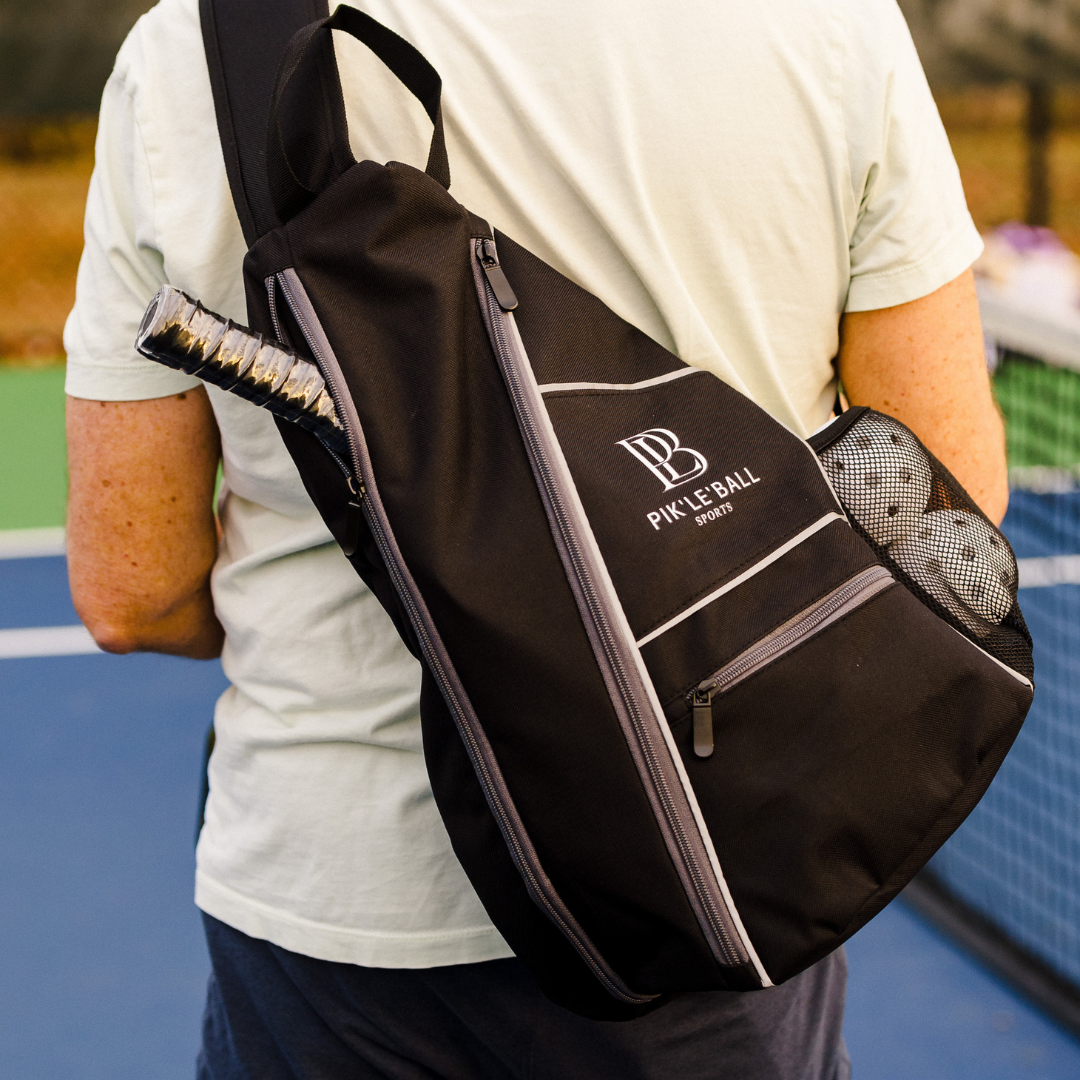 Sporty Sling Grey Pickleball Bag