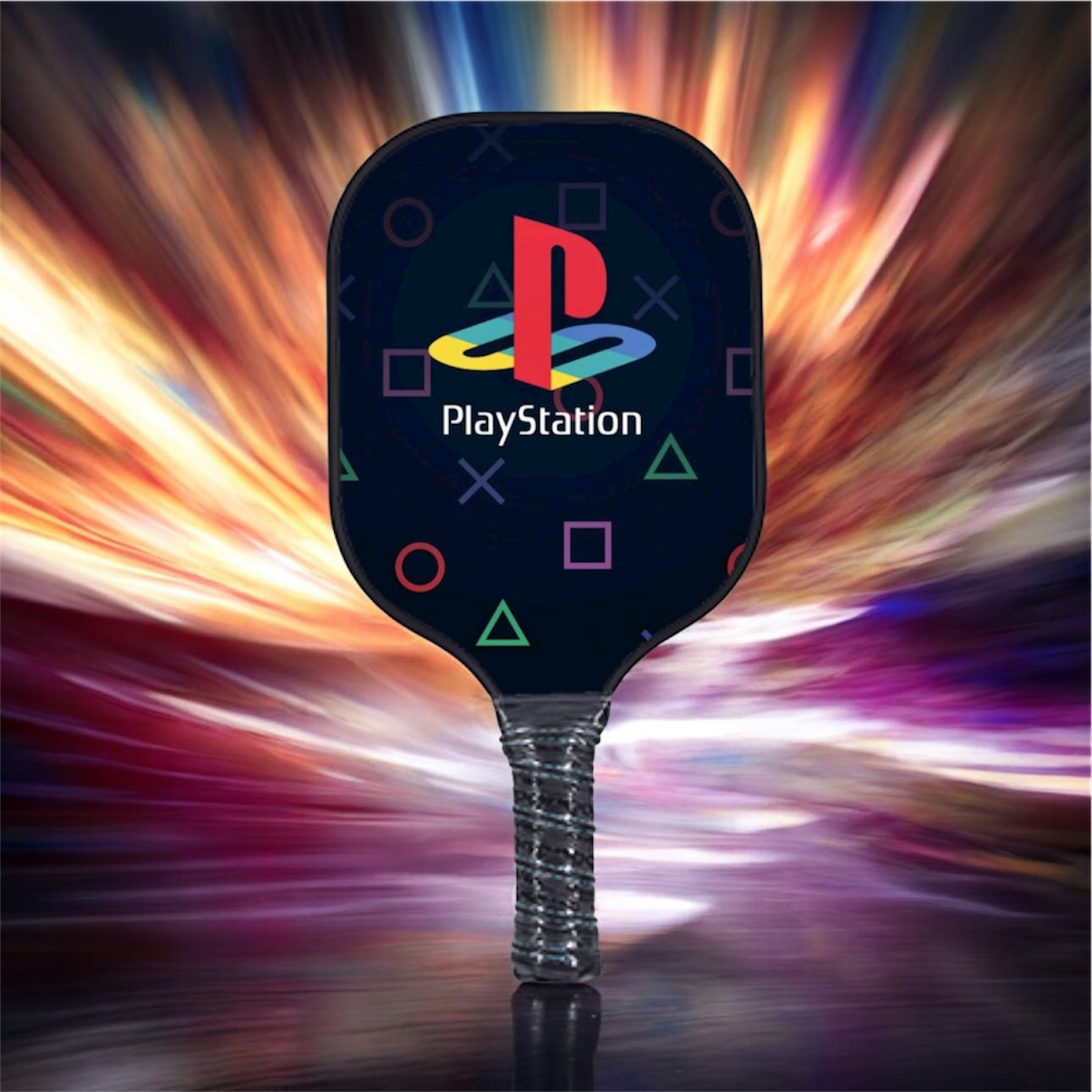 PlayStation Logo Letters - Pickleball Paddle
