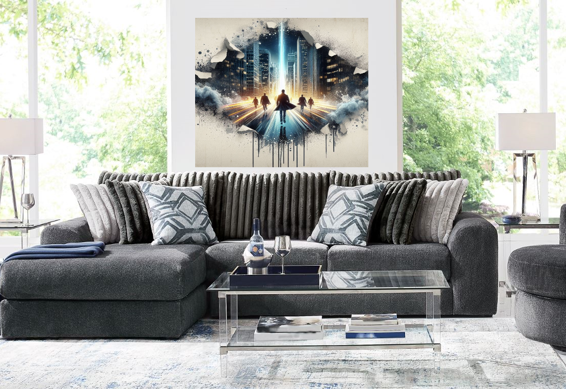 Portals - Canvas Hi-Res Wall Artwork