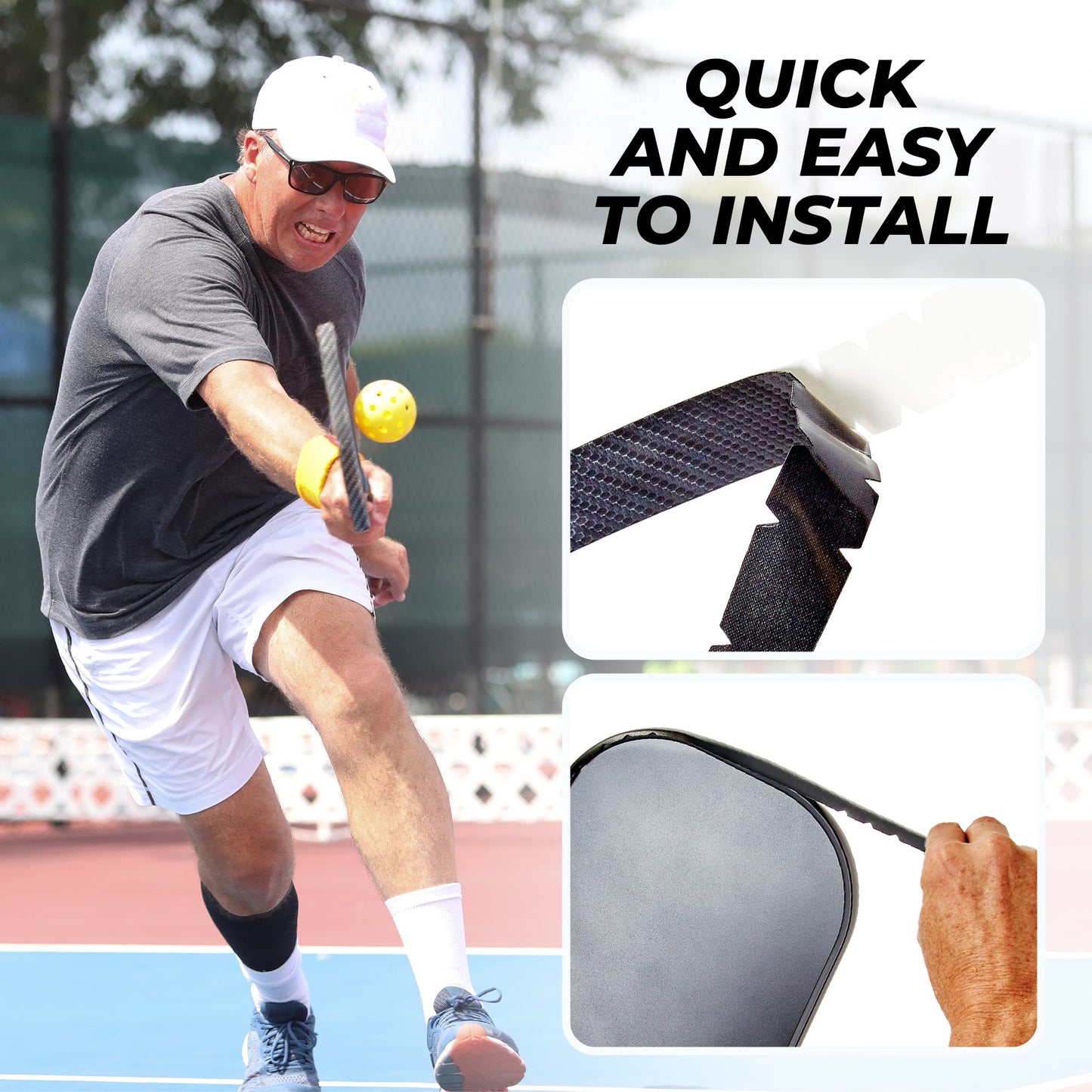 Pickleball Edge Guard Woven - LARGE - 1" wide