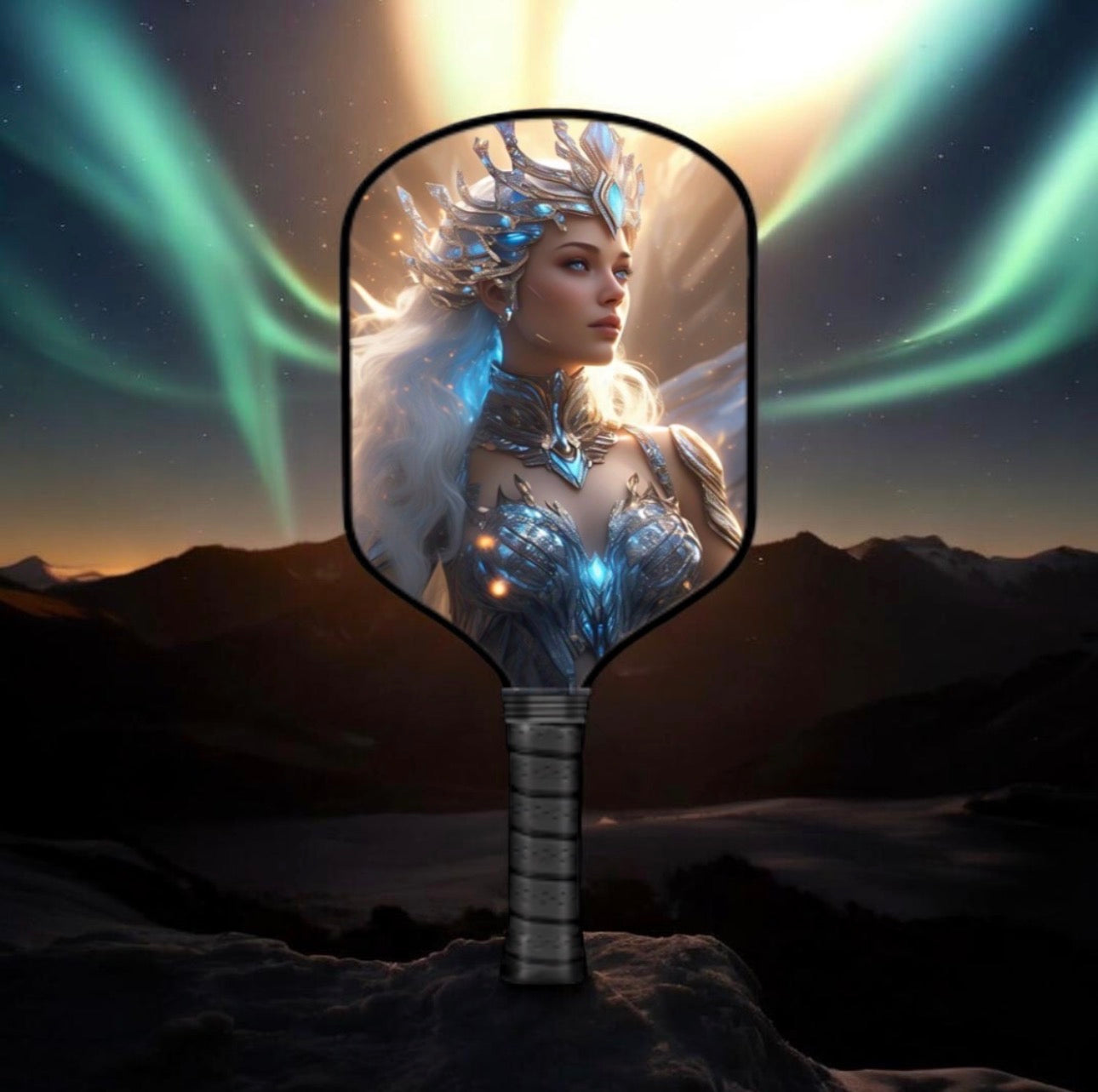 Queen Aurelia- Kingdom of Avalon Isles  - Pickleball Paddle