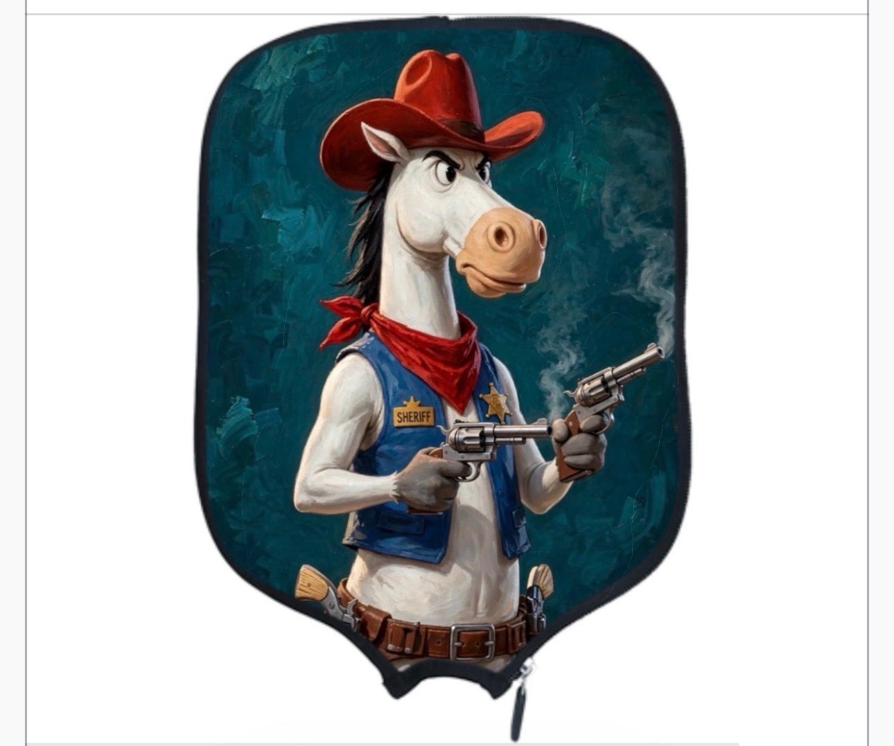 Quick Draw McGraw - Pickleball Paddle Cover 