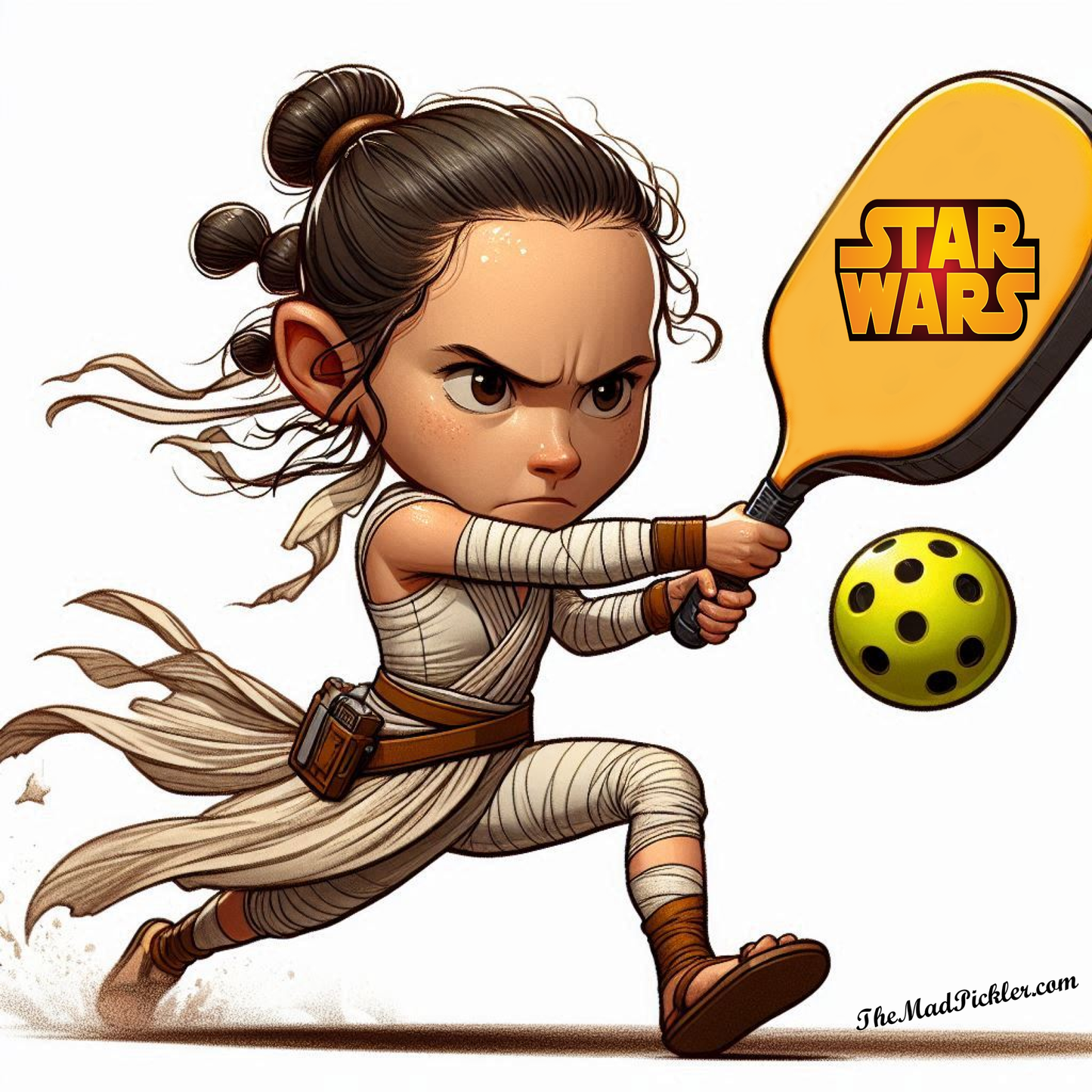 Rey Skywalker Mini -  Ready To Hang  Canvas Hi-Res Wall Artwork