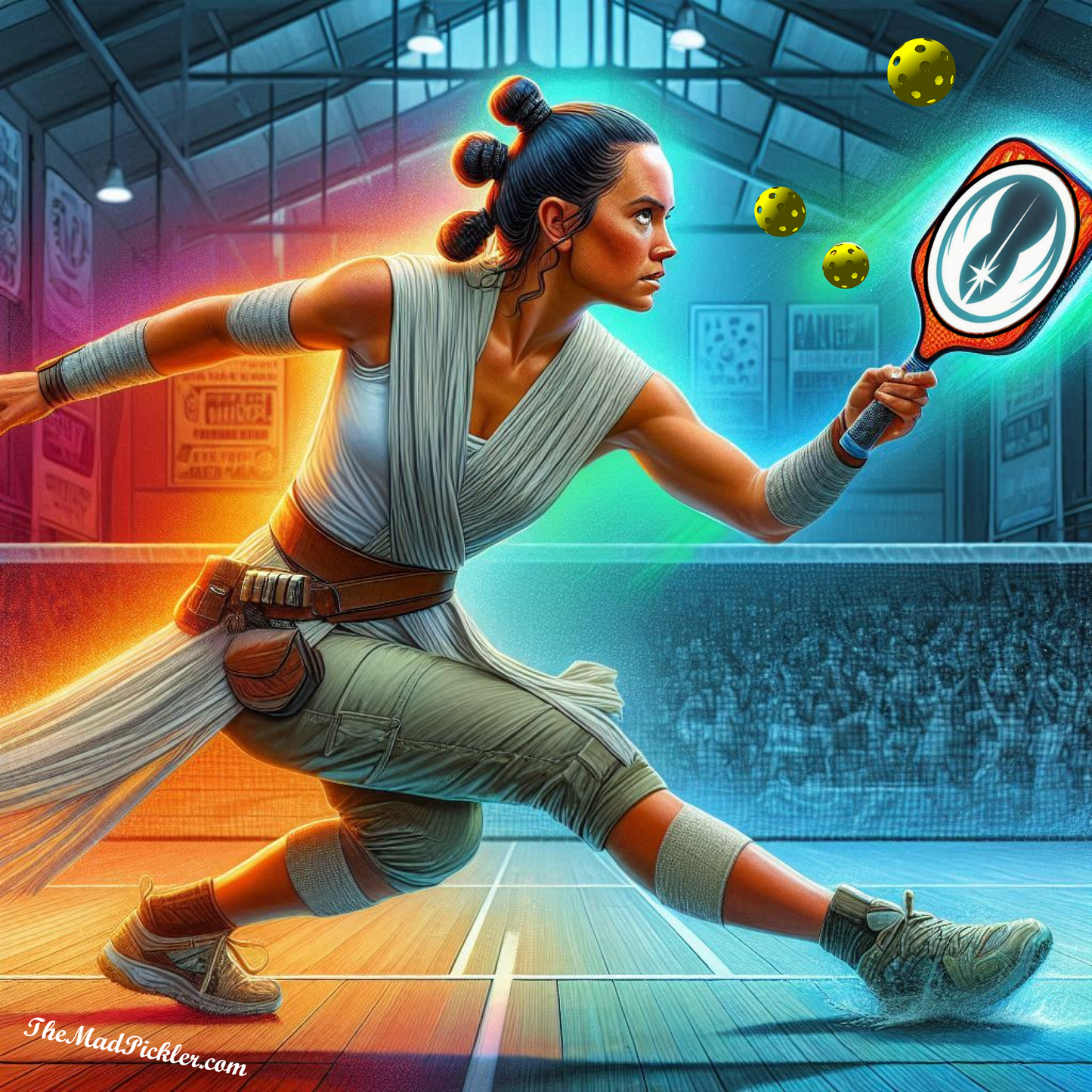 Rey Skywalker - Canvas Hi-Res Wall Artwork