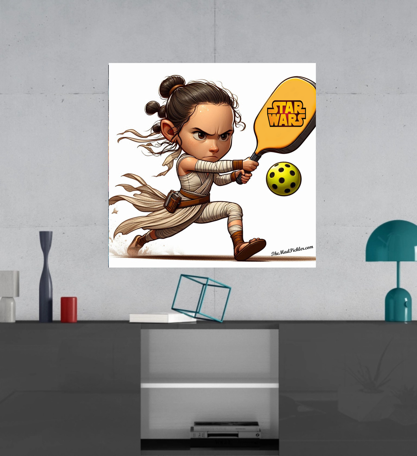 Rey Skywalker Mini -  Ready To Hang  Canvas Hi-Res Wall Artwork