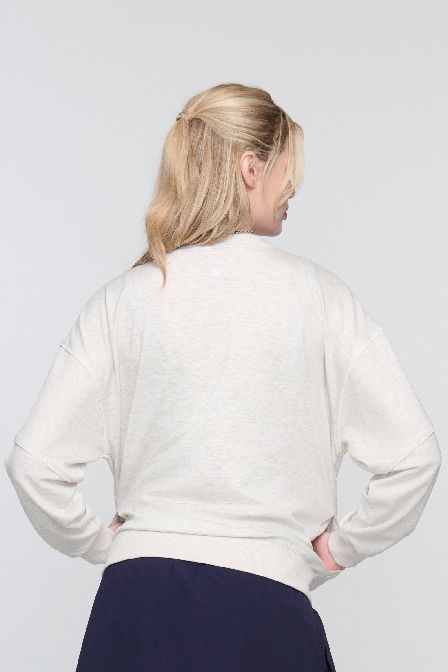 Rosa Pickleball Sweater – Long Sleeve Crewneck | 2025 Pickleball Fashion