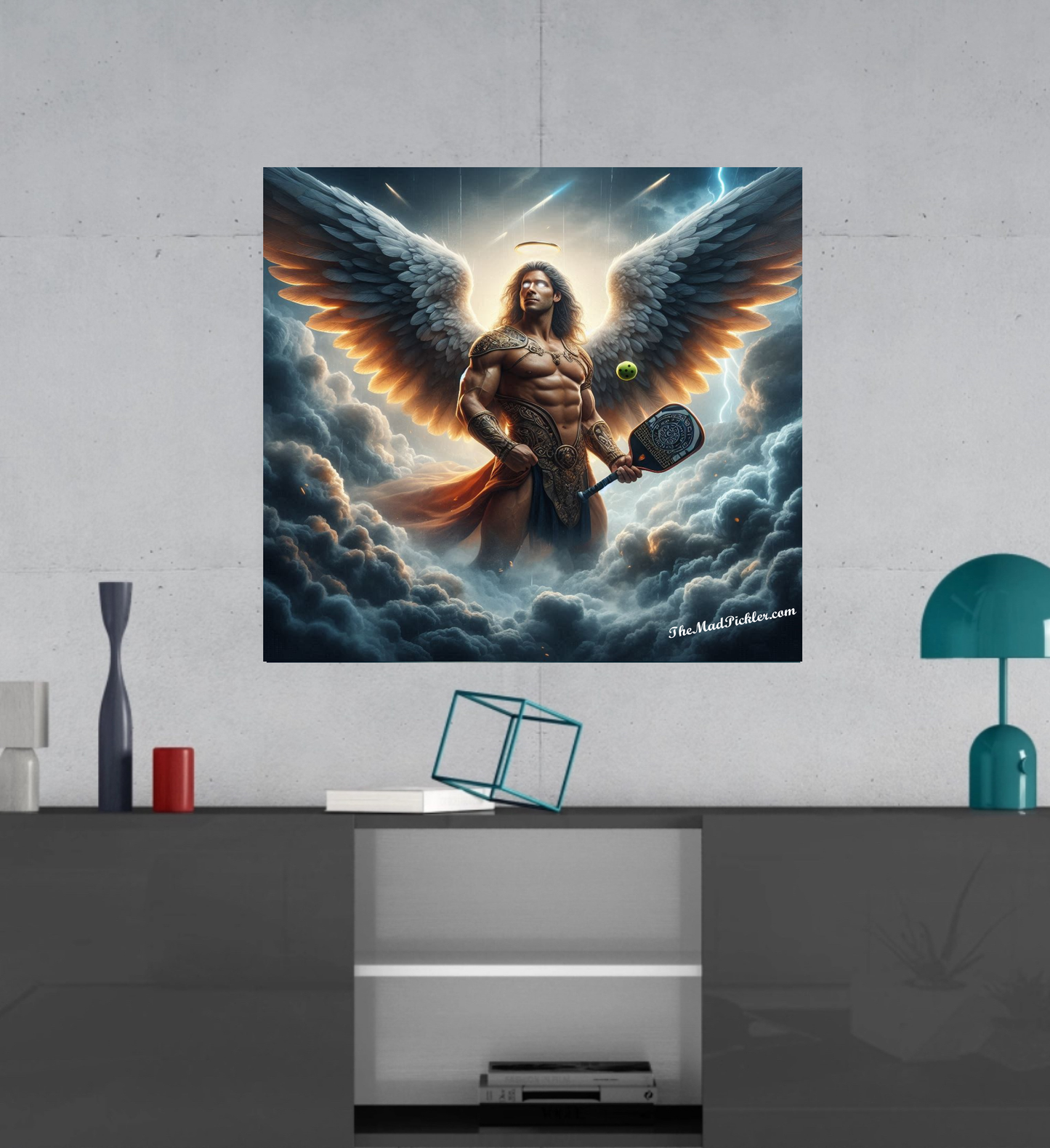 Archangel Raphael - The Game Never Ends - Ready To Hang  Canvas Hi-Res Wall Artwork