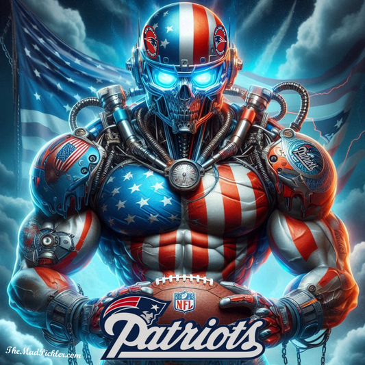 New England Patriots - Canvas Hi-Res Wall Artwork