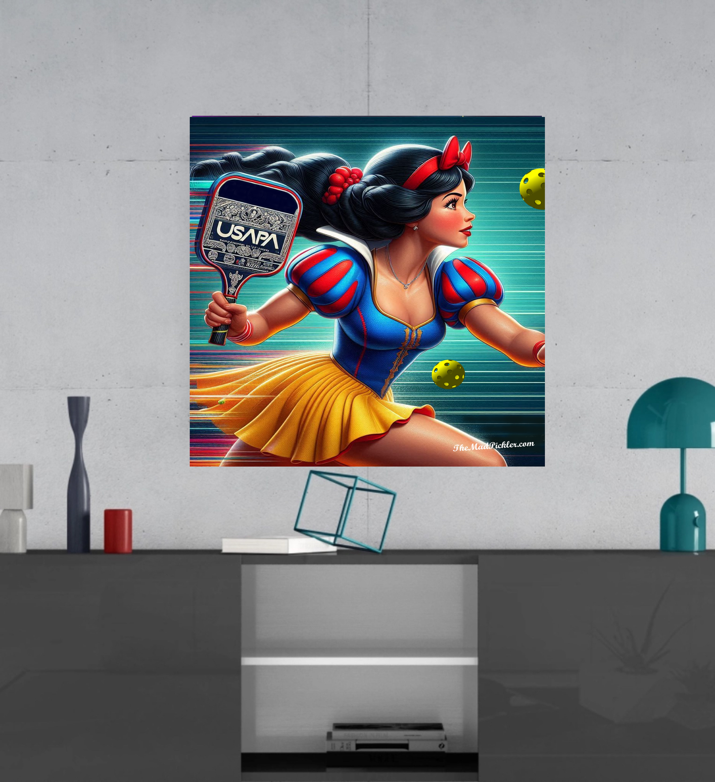 Snow White  - Canvas Hi-Res Wall Artwork