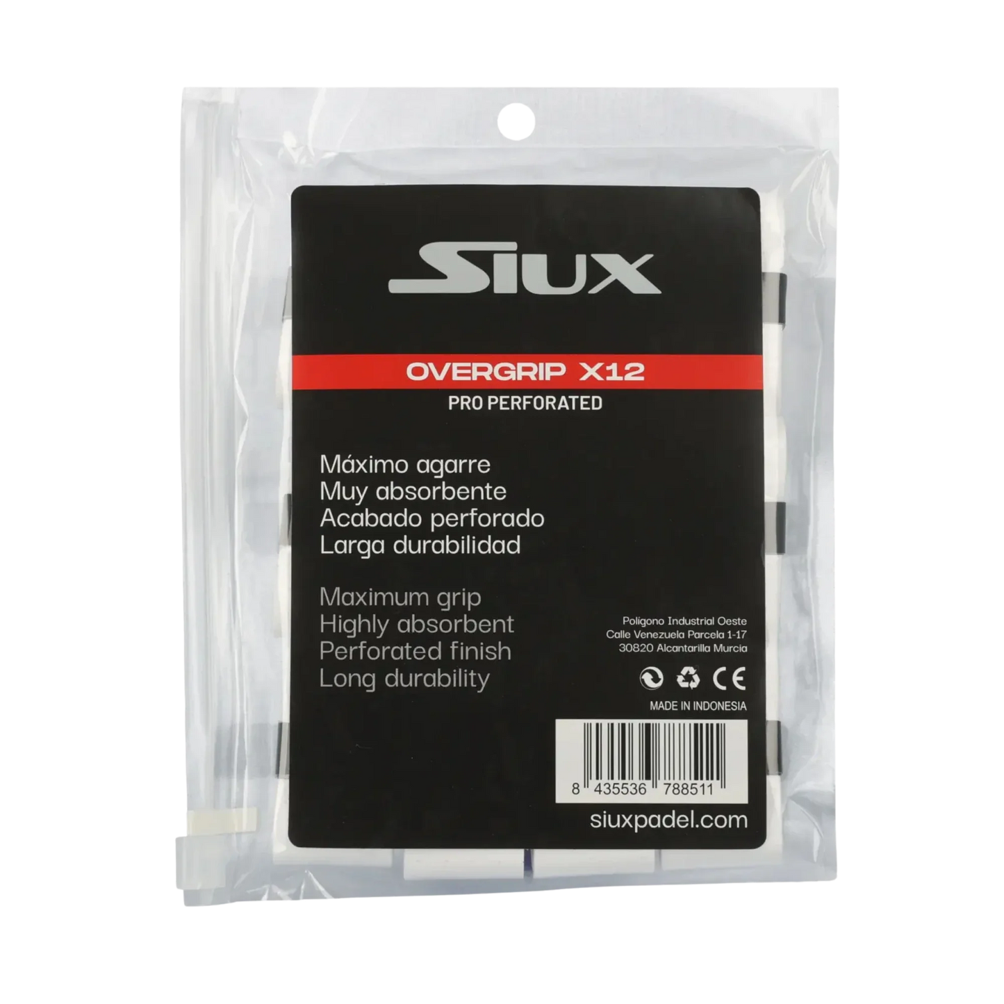 Siux Pro Perforated x12 Padel Overgrip