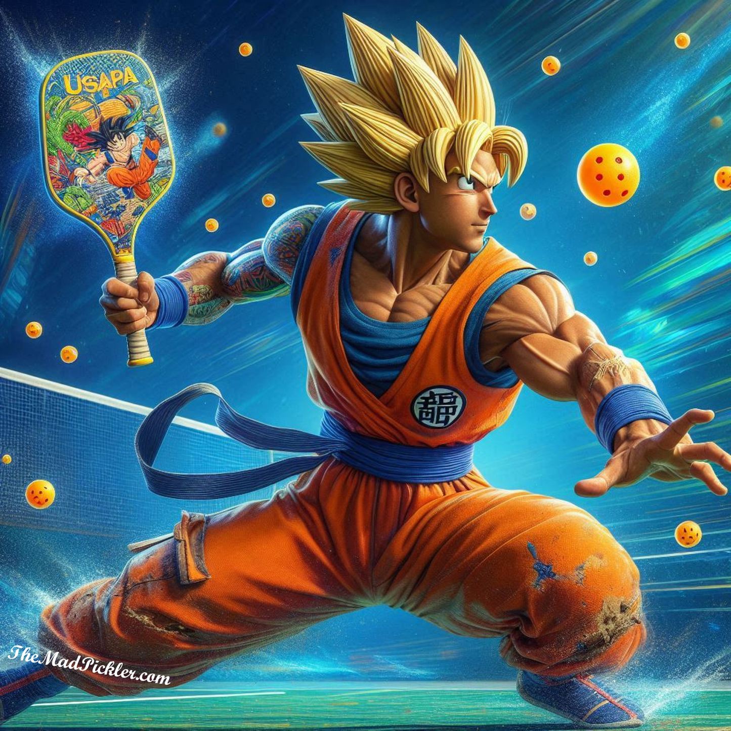 Super Saiyan - Son Goku -  Ready To Hang  Canvas Hi-Res Wall Artwork