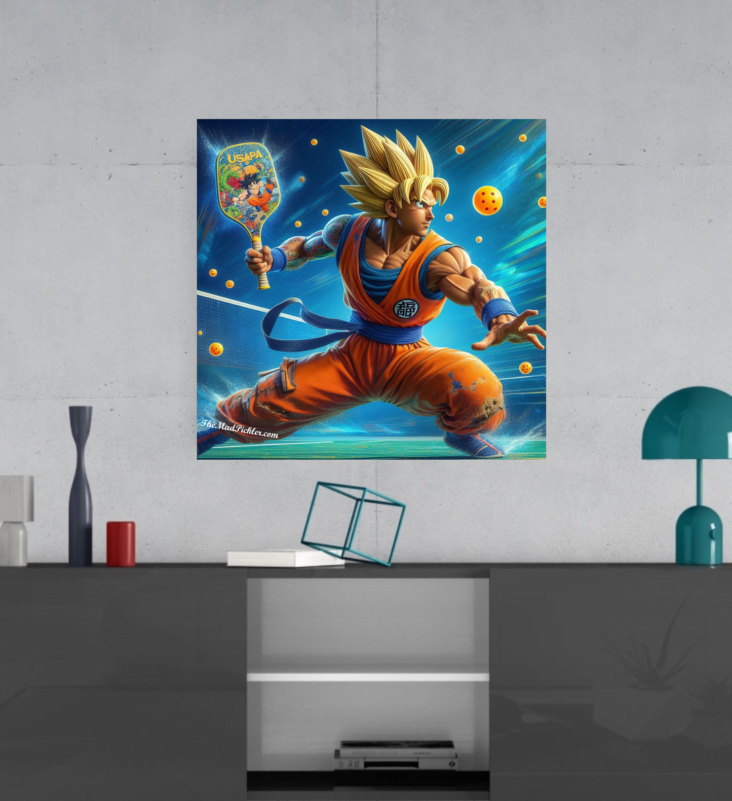 Super Saiyan - Son Goku -  Ready To Hang  Canvas Hi-Res Wall Artwork