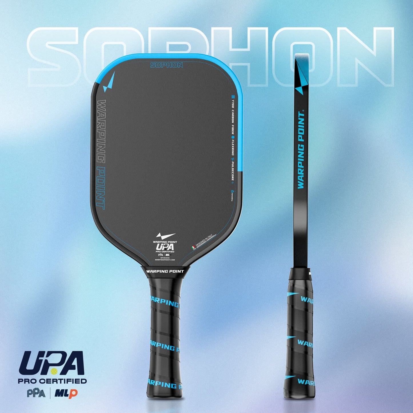 Sophon Warping Point Pickleball Paddle - 16mm