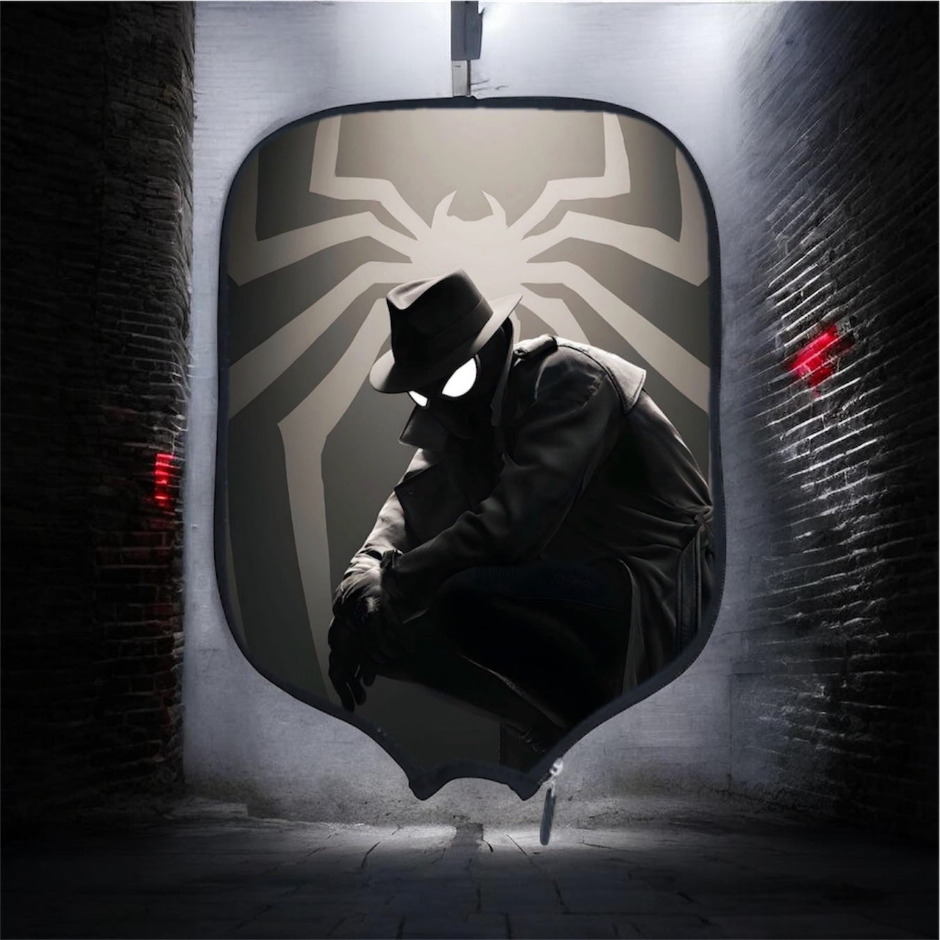 Spiderman Noir - Pickleball Paddle Cover