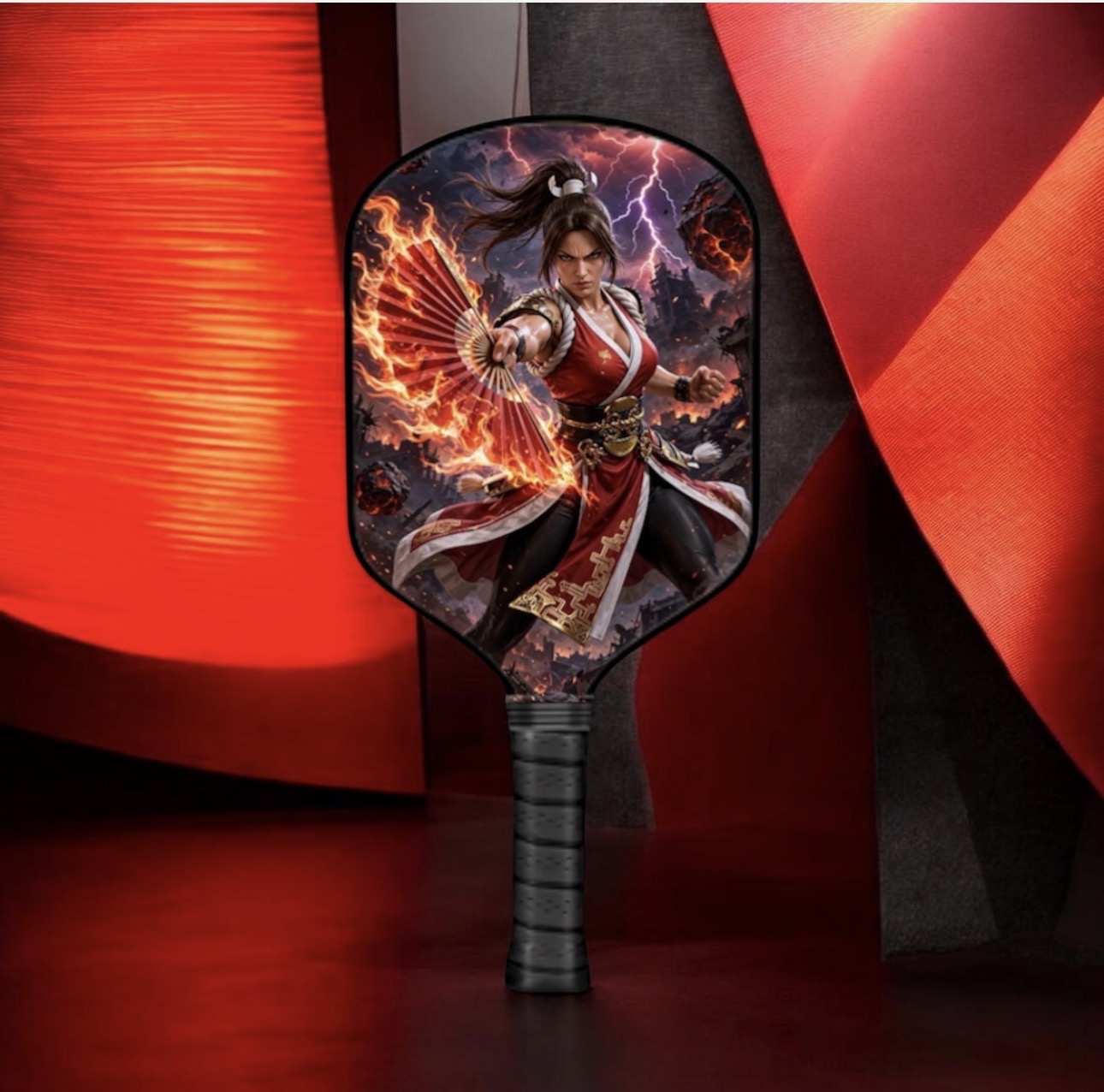 Street Fighter - Mai - Pickleball Paddle