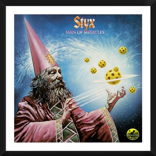 Styx Man Of Miracles Framed Artwork 16x16