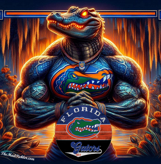 Florida Gator Swamp #2 -  Ready To Hang  Canvas Hi-Res Wall Artwork