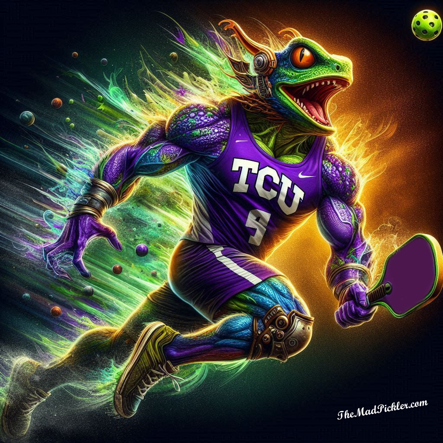 TCU Horned Frog - Canvas Hi-Res Wall Artwork