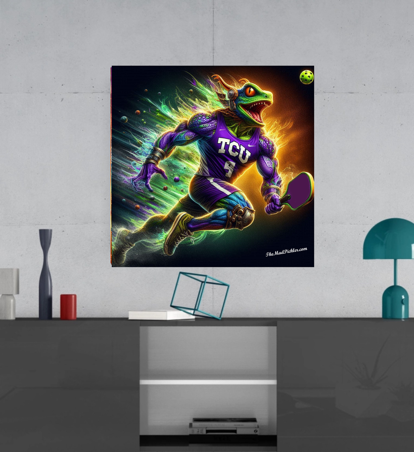 TCU Horned Frog - Canvas Hi-Res Wall Artwork