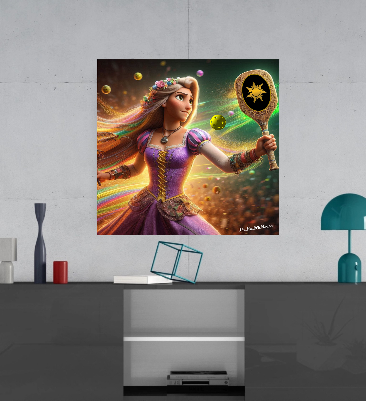 Rapunzel - Tangled - Canvas Hi-Res Wall Artwork