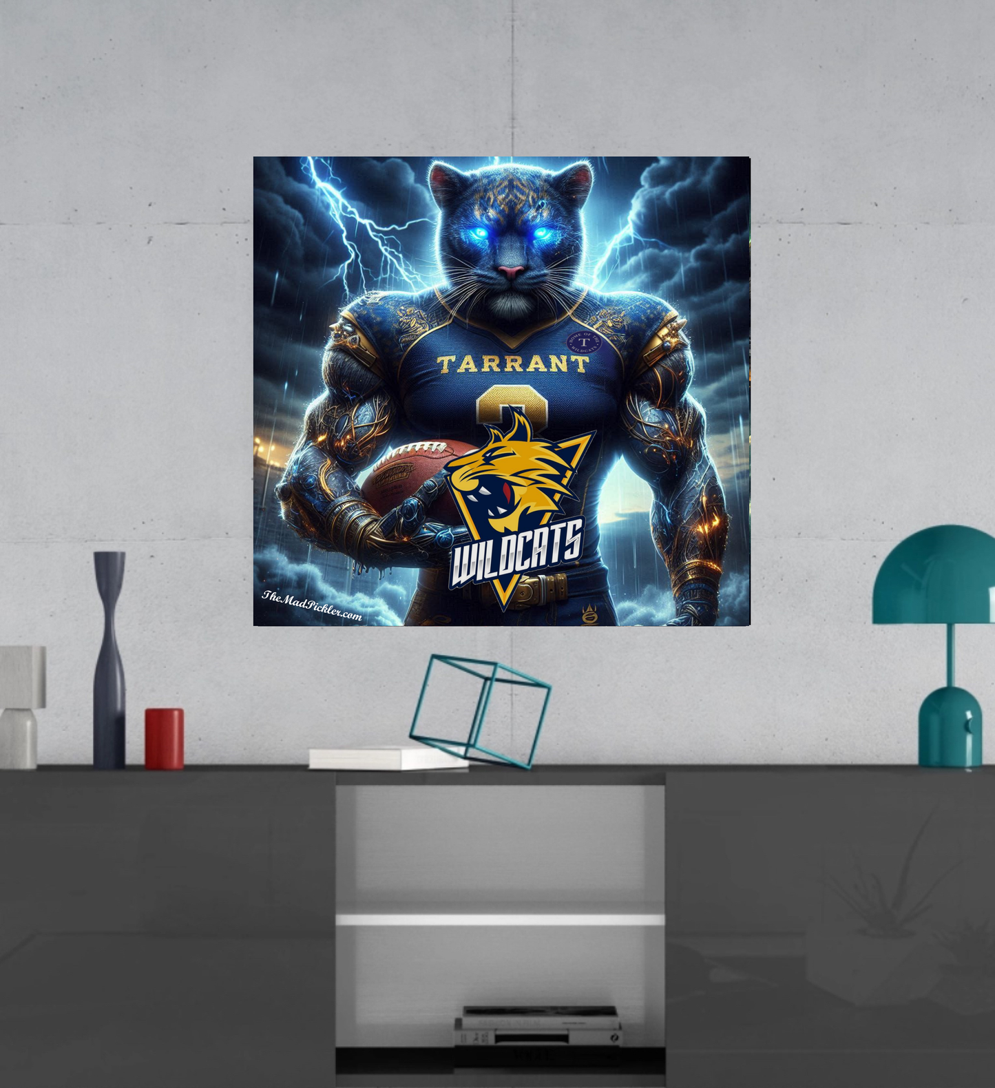 Tarrant High School Wildcats -  Ready To Hang  Canvas Hi-Res Wall Artwork