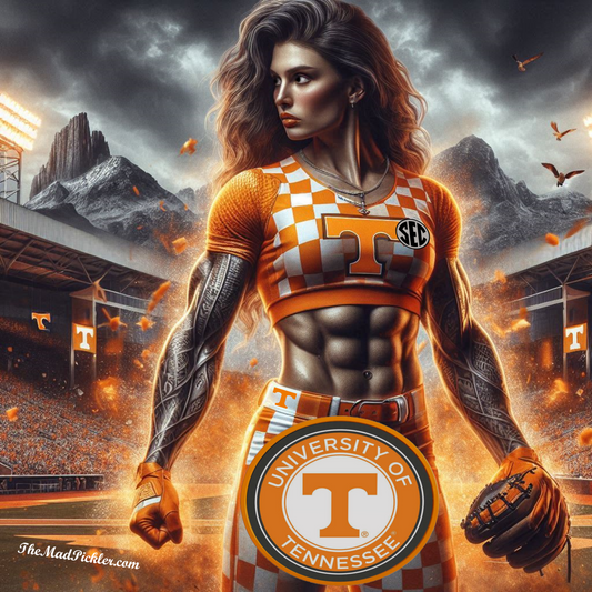 Tennessee Softball -  Ready To Hang  Canvas Hi-Res Wall Artwork