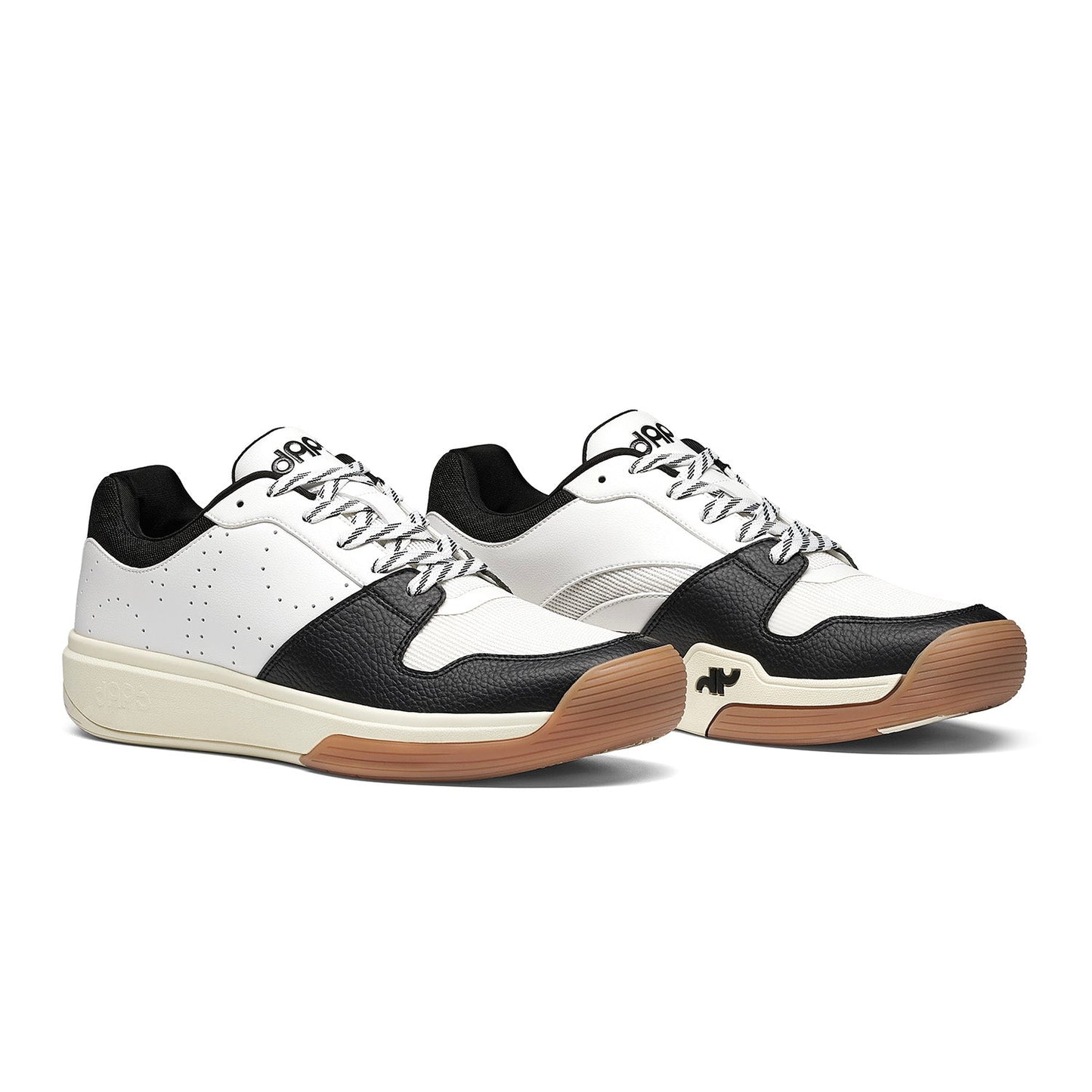 DAPS DESI Lows – Black / White – Women’s Pickleball Shoes